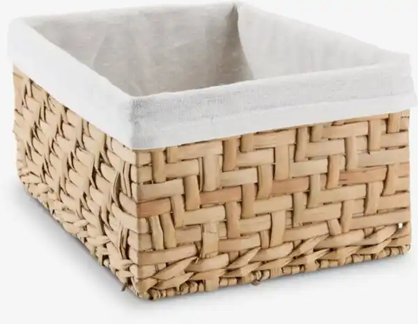 Bild 1 von Korb EJNO B22xL31xH15cm m/Stoff natur