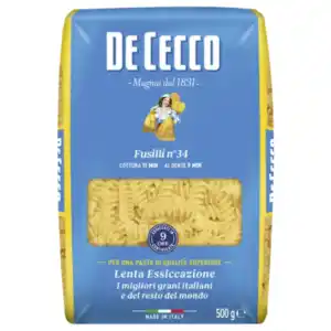 De Cecco Italienische Pasta oder Pastaspezialitäten