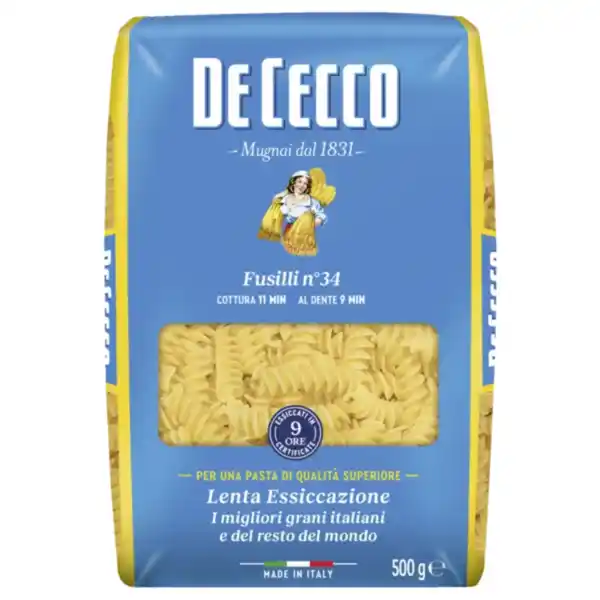 Bild 1 von De Cecco Italienische Pasta oder Pastaspezialitäten
