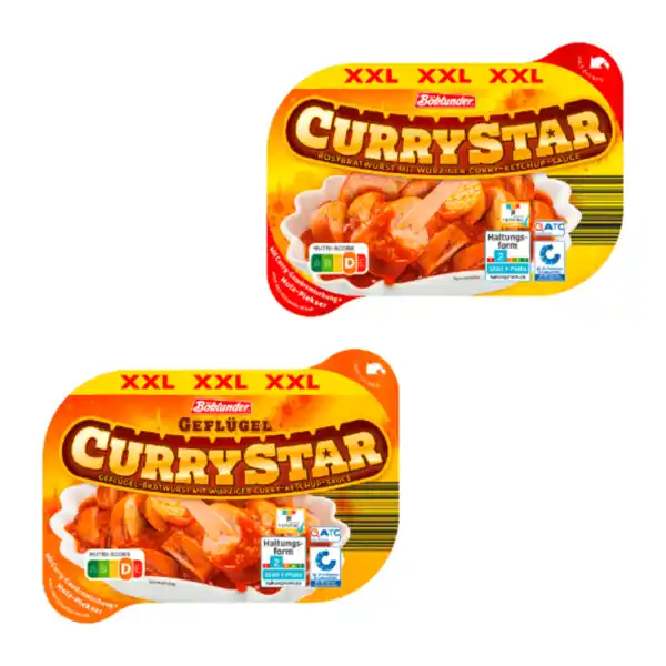 Bild 1 von CURRYSTAR Currywurst XXL 240g