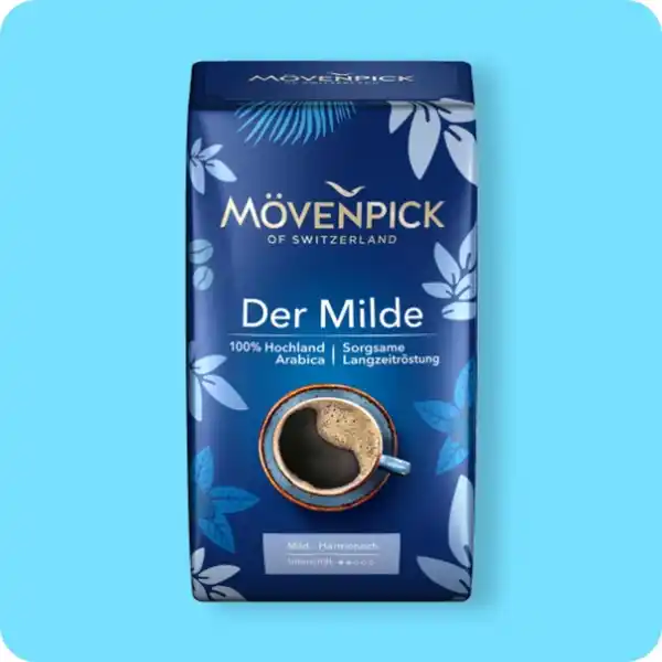 Bild 1 von MÖVENPICK Mahlkaffee, Verschiedene Sorten