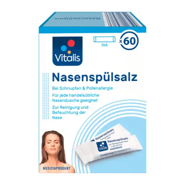 Bild 3 von VITALIS Nasenspül-Set / -salz