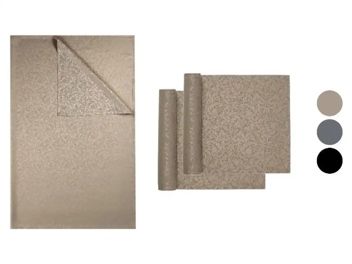 Bild 1 von LIVARNO® Jacquardtischdecke / Jacquardtischläufer-Set