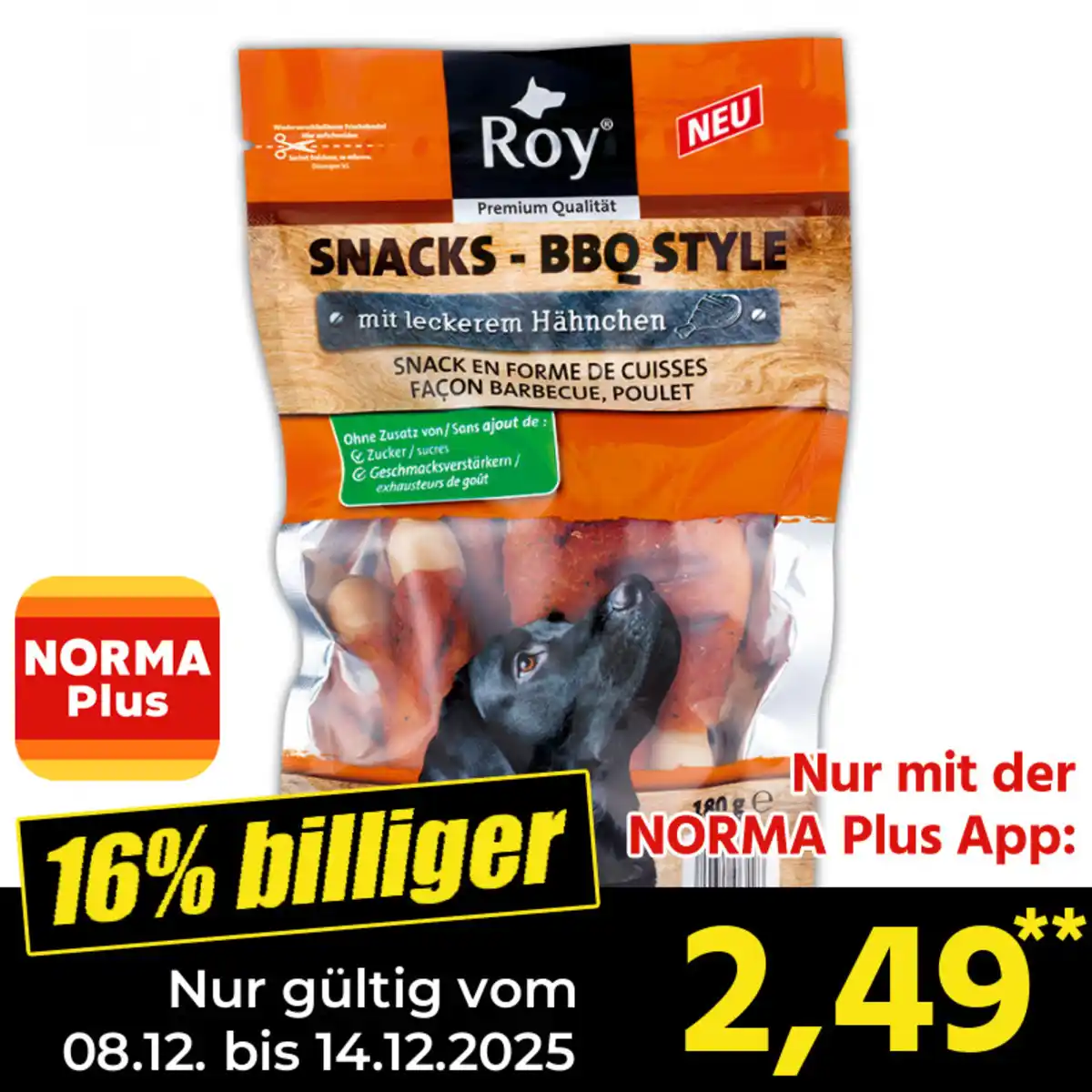 Bild 1 von Roy Hundesnacks BBQ Style