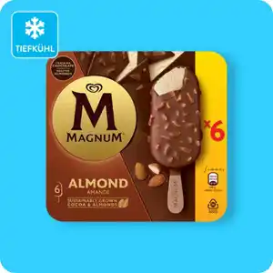 LANGNESE Magnum-Stieleis, Almond oder Classic