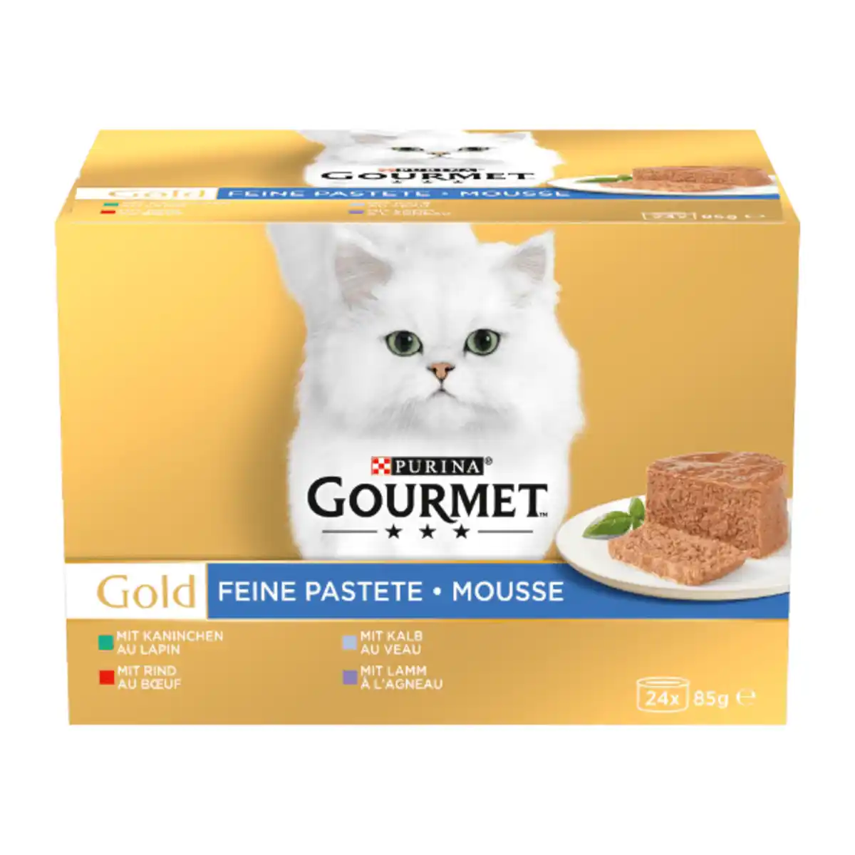 Bild 1 von PURINA Gourmet Gold Feine Pastete 85g