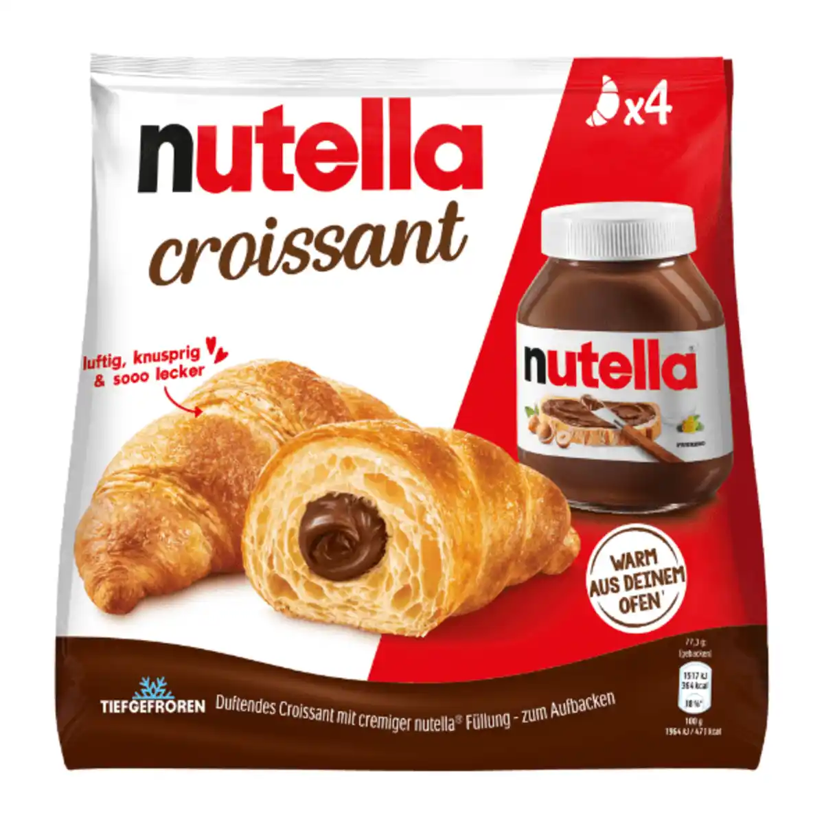 Bild 1 von FERRERO Nutella Croissant 340g