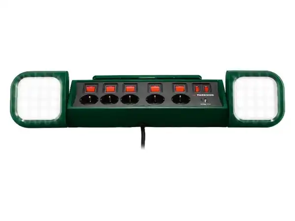 Bild 3 von PARKSIDE® LED-Arbeitsleuchte mit Steckdosenleiste »PASD 3680 A1«