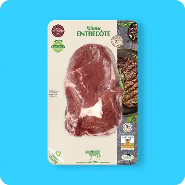 Bild 1 von FAIR & GUT Entrecôte, Vom Rind