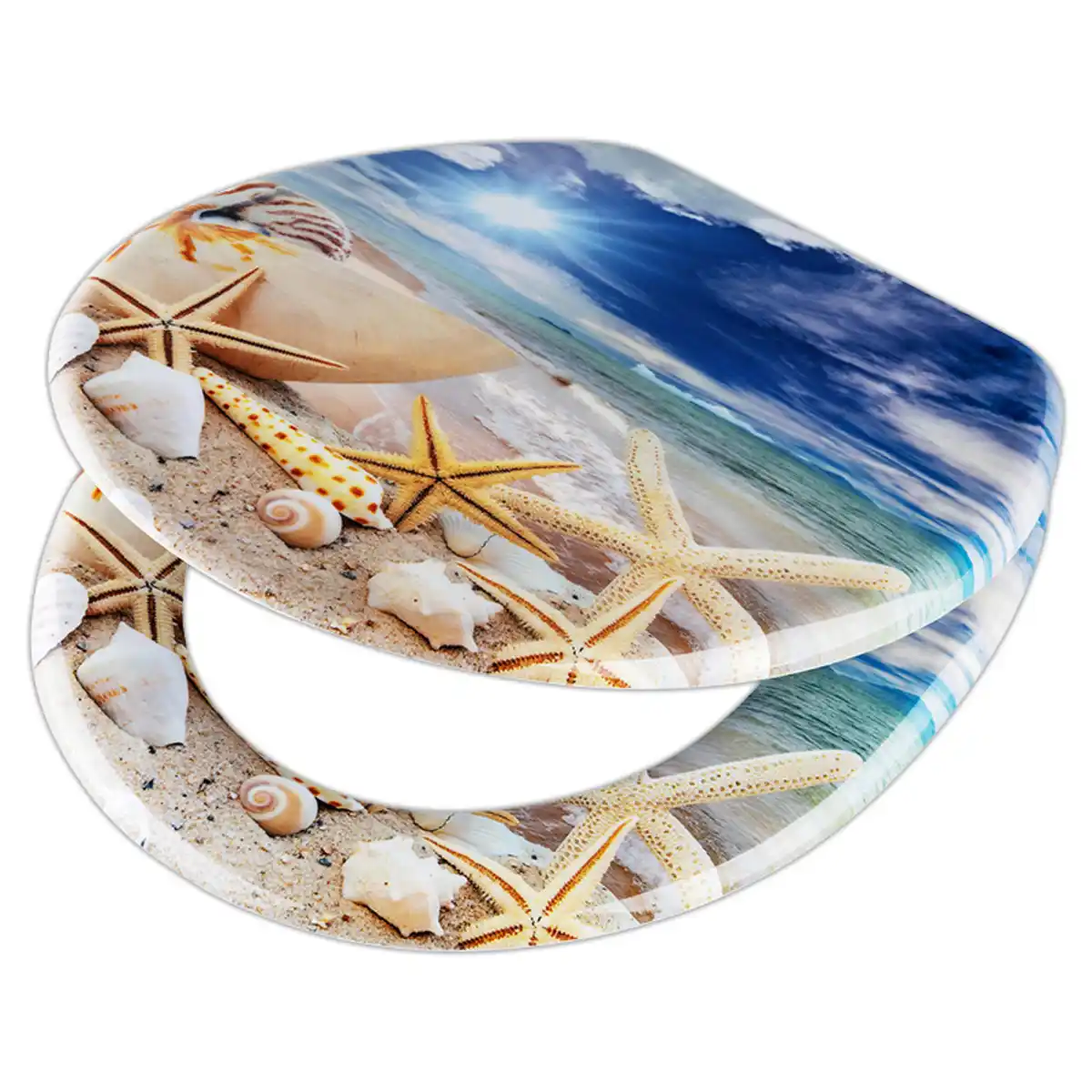 Bild 4 von Badkomfort WC-Sitz 3-seitig bedruckt