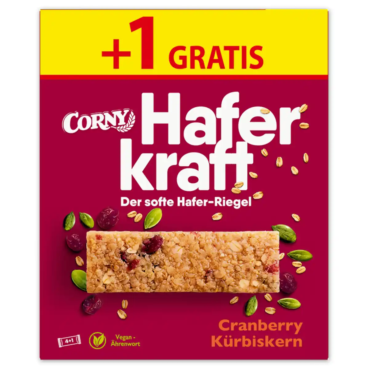Bild 2 von Corny Haferkraft Riegel
