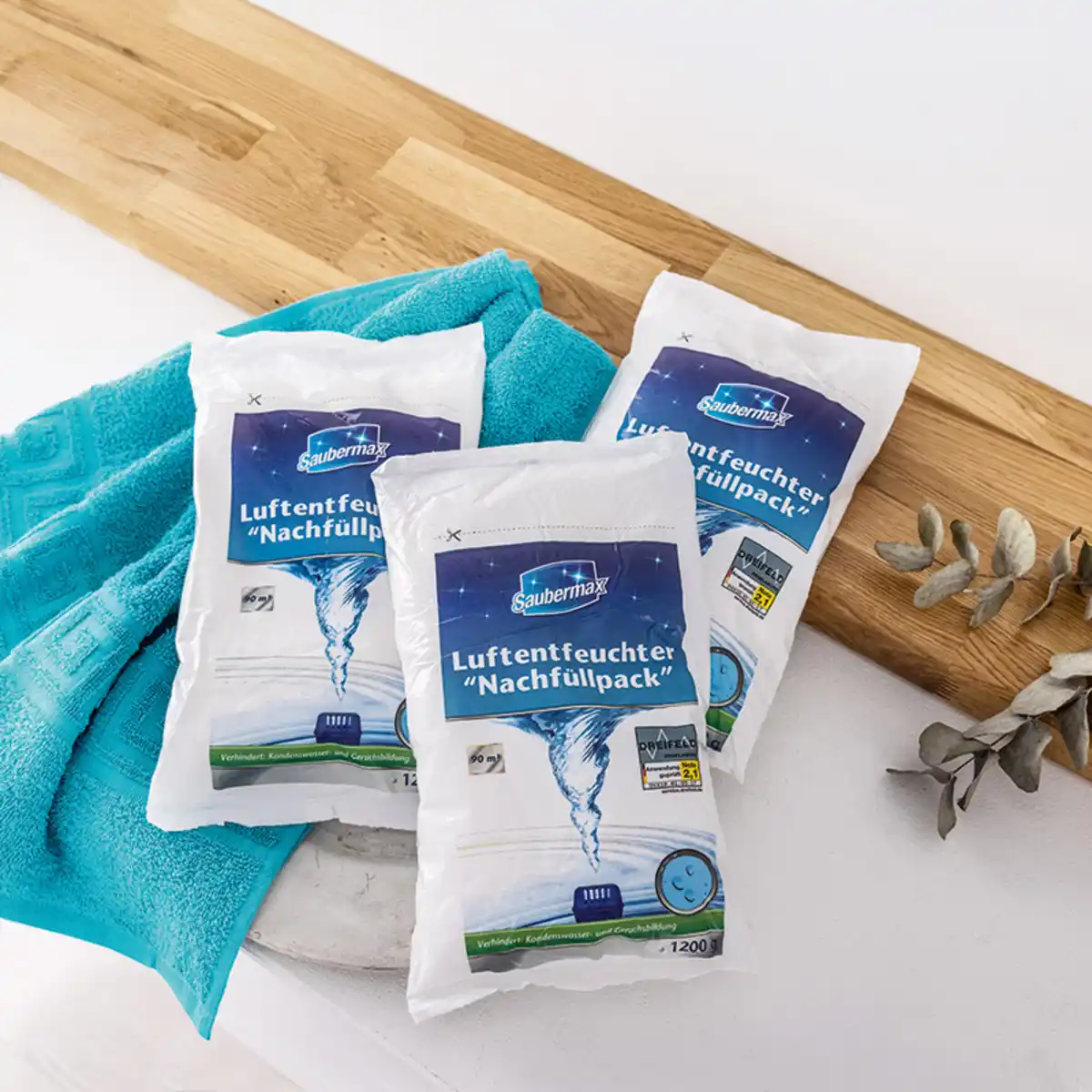 Bild 1 von Saubermax Luftentfeuchter "Nachfüllpack" 3er