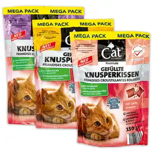 Cat Bonbon Gefüllte Knusperkissen