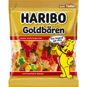 Haribo Fruchtgummi oder Lakritz