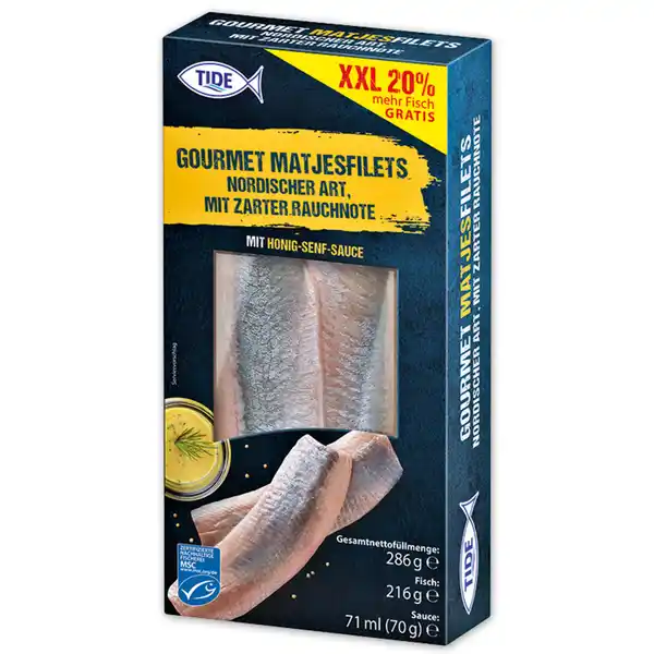 Bild 2 von Tide Gourmet Matjesfilets XXL