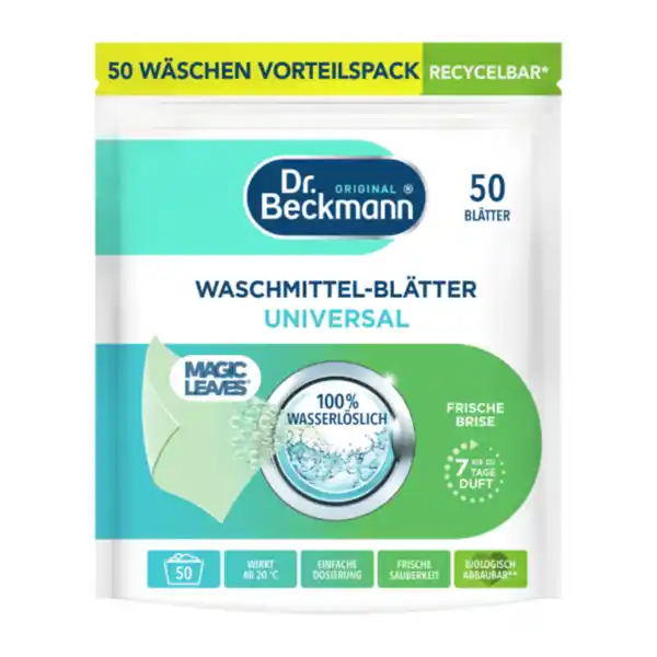 Bild 2 von DR. BECKMANN Waschmittel-Blätter