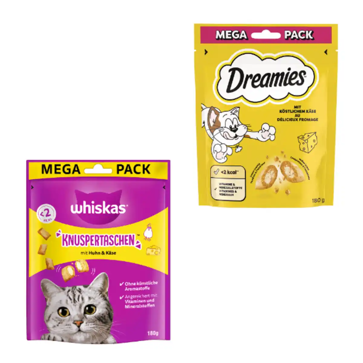 Bild 1 von WHISKAS / DREAMIES Katzensnacks 180g