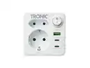 Bild 1 von TRONIC® Mehrfachstecker mit USB A und USB C