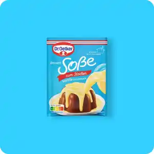 DR. OETKER Dessert-Soße, Vanille-Geschmack