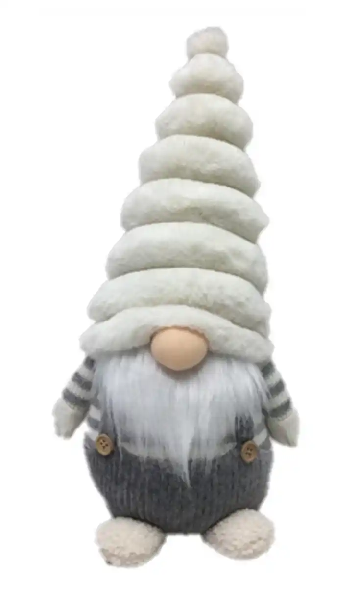 Bild 1 von Gnom mit Strickmütze weiß ca. 36cm