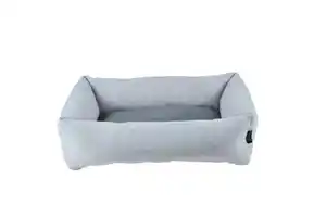 Lebon Hundebett Bonny L 70 x 60 cm hellgrau