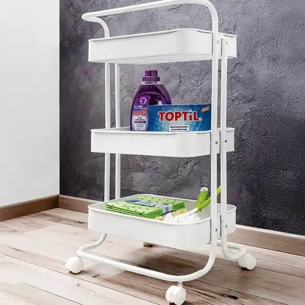 Bild 1 von Domopak Living Stabiler Metall-Rollwagen