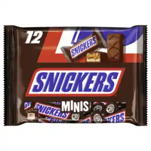 Mars-, Snickers-, Twix- oder Milky Way-Minis