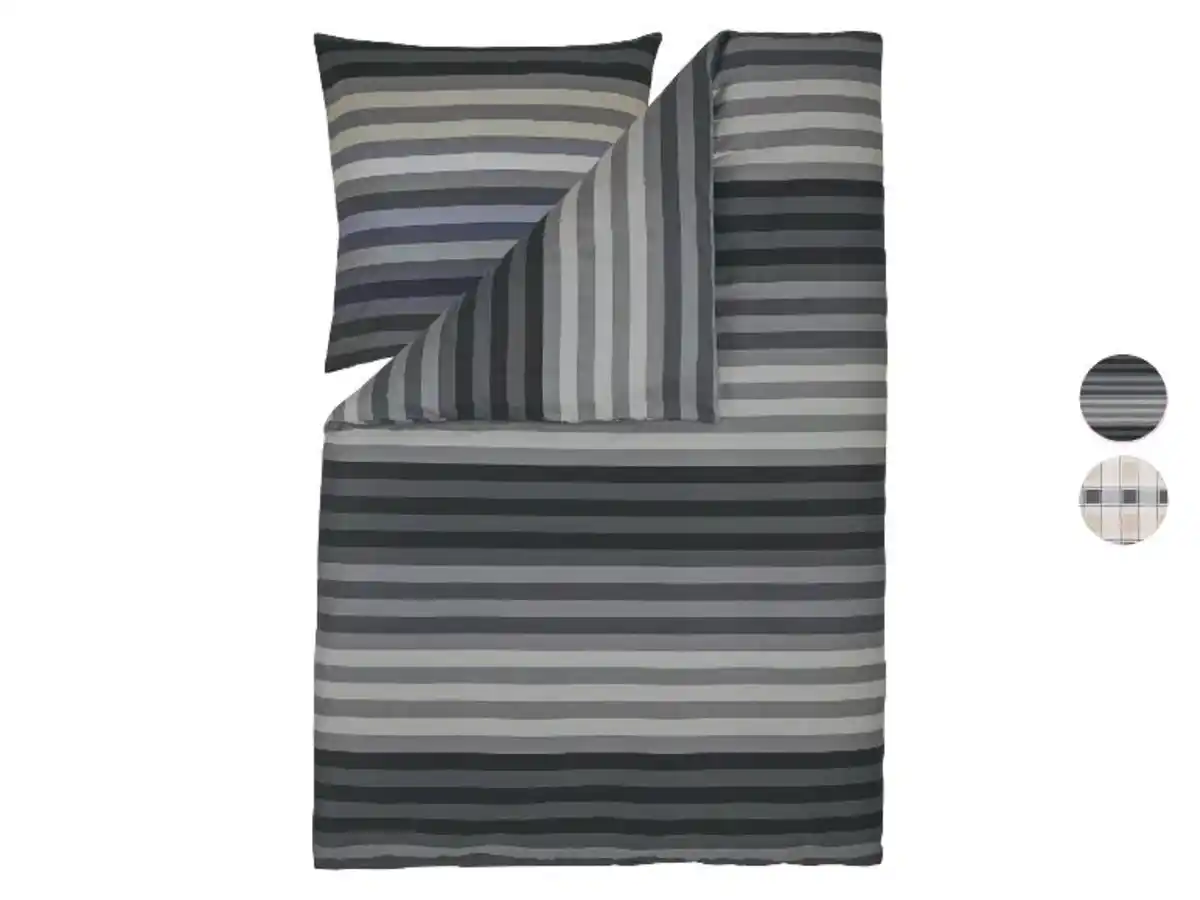 Bild 1 von Mako-Satin-Bettwäsche »Sansibar«, 135 x 200 cm