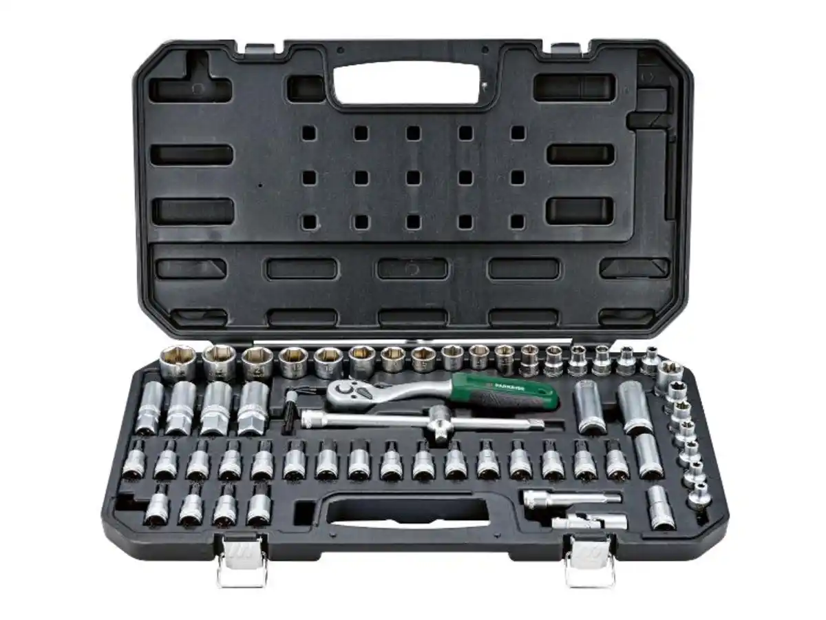 Bild 2 von PARKSIDE® Steckschlüssel-Satz, aus Chrom-Vanadium-Stahl