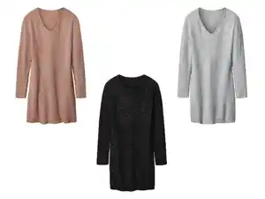 esmara® Damen Strickkleid Rippe