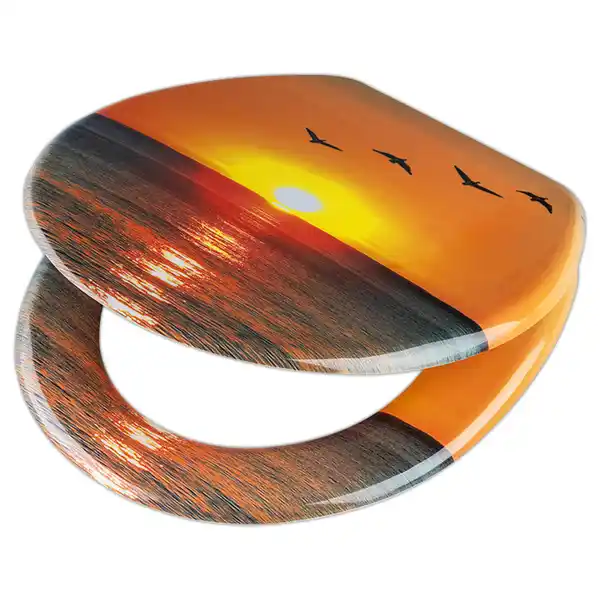 Bild 2 von Badkomfort WC-Sitz 3-seitig bedruckt