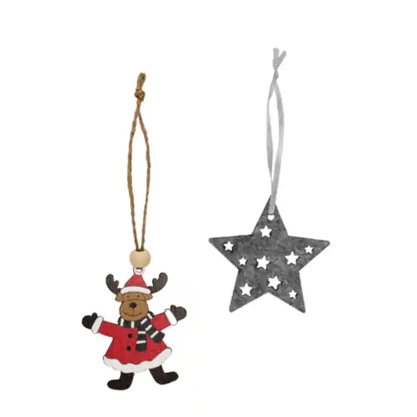 Bild 1 von HOME CREATION Holz- / Filz-Anhänger