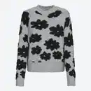 Bild 3 von Damen-Pullover mit Blumen-Jacquard-Muster