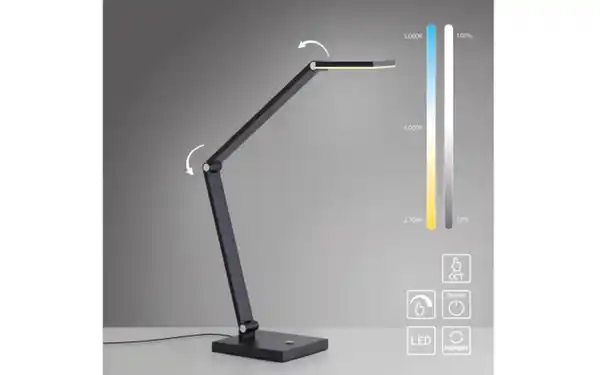 Bild 4 von LED-Tischleuchte  Samsky, grau, inkl. CCT Funktion