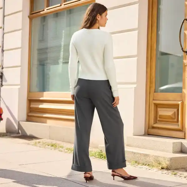 Bild 4 von Damen-Anzugshose mit Umschlag