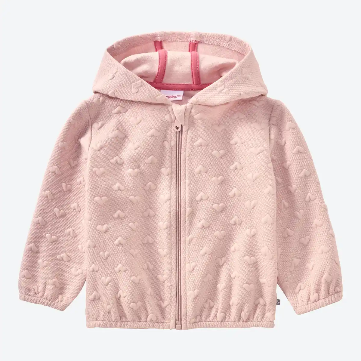 Bild 1 von Baby-Mädchen-Sweatjacke mit Kapuze