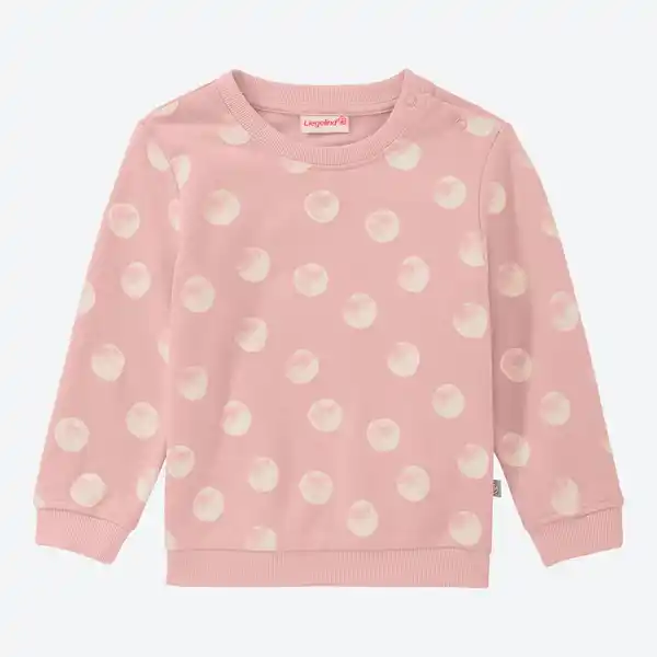 Bild 1 von Baby-Mädchen-Sweatshirt aus Baumwolle