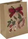 Bild 3 von DEKOWELT Geschenktüte Braunkraft Hotfoil