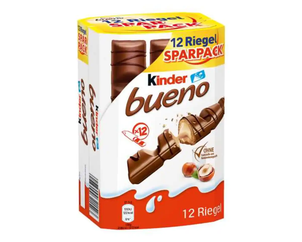 Bild 1 von Ferrero Bueno 12er Kinder Riegel