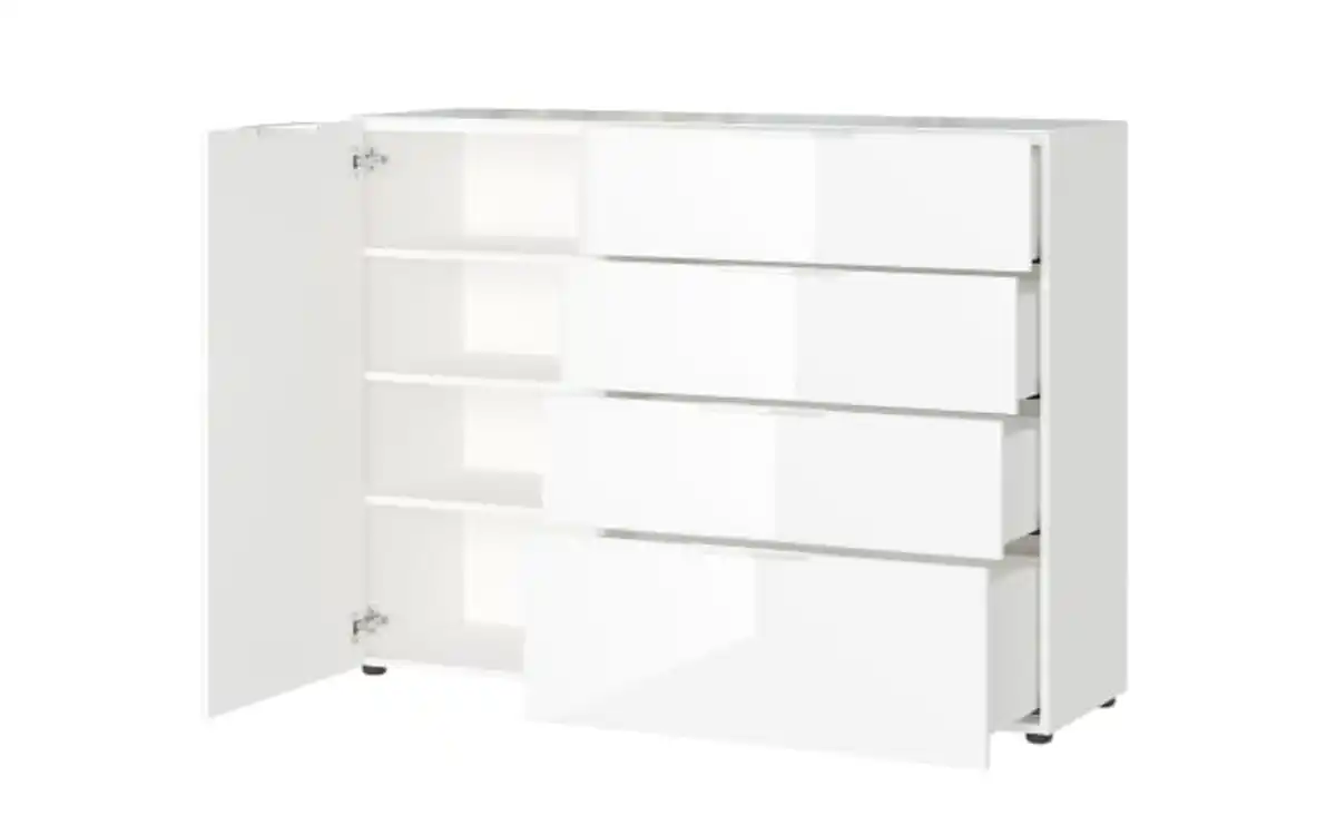 Bild 2 von Germania - Kommode Oakland, weiß, 134 x 102 cm