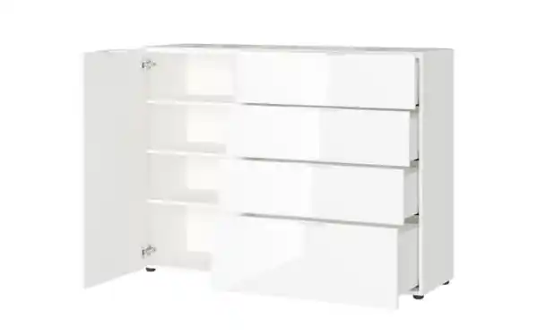 Bild 2 von Germania - Kommode Oakland, weiß, 134 x 102 cm