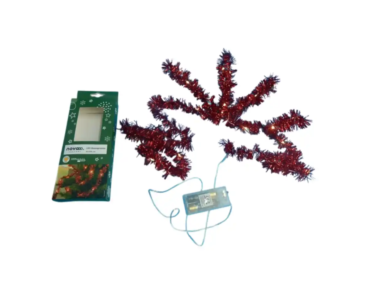 Bild 1 von Baumgirlande LED rot