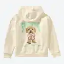 Bild 2 von Kinder-Mädchen-Sweatjacke mit Kapuze