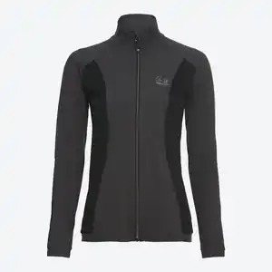 Damen-Trainingsjacke mit Stehkragen
