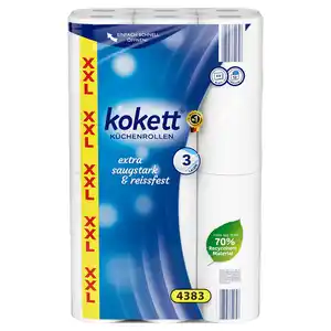 KOKETT Küchenrolle XXL, 3-lagig