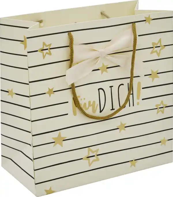 Bild 2 von DEKOWELT Geschenktüte mit Schleife