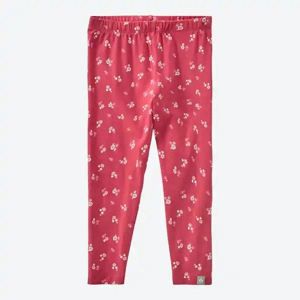 Bild 1 von Baby-Mädchen-Leggings mit Blumenmuster