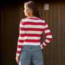 Bild 4 von Damen-Langarmshirt im Streifen-Design