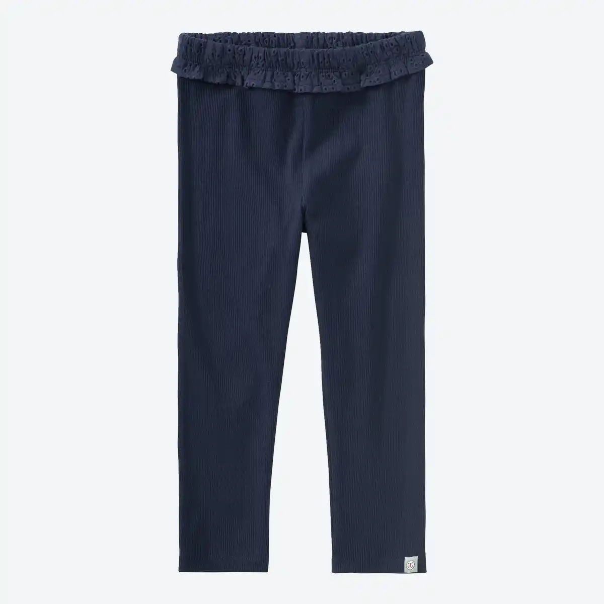 Bild 1 von Baby-Mädchen-Leggings mit Spitze am Bund