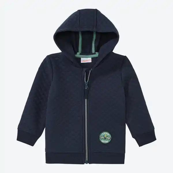 Bild 1 von Baby-Jungen-Sweatjacke aus Strukturstoff